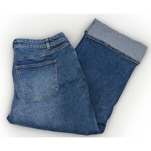 Talbots Mid Wash Blue Ankle Jeans